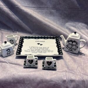 Marci 10 Piece Sister Tea Set
